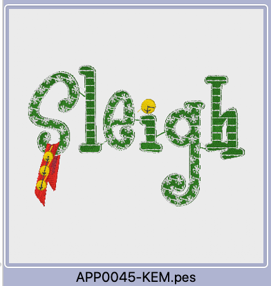 84 "Thoughts Of Christmas" Machine Embroidery Designs # 10500