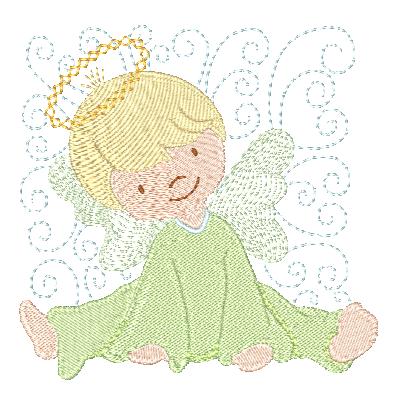 Curly Angel Blocks ATWS-10132
