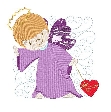 Curly Angel Blocks ATWS-10132
