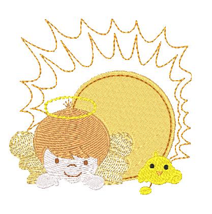Curly Angel Blocks ATWS-10132