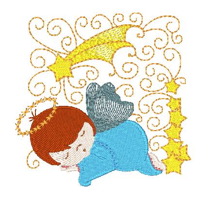 Curly Angel Blocks ATWS-10132