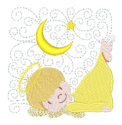 Curly Angel Blocks ATWS-10132