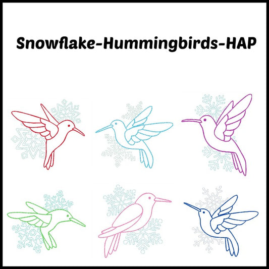 Snowflake Hummingbirds ATWS-10004
