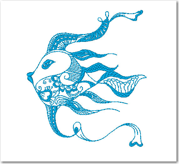 Matsaya Fish 10814 Machine Embroidery Designs