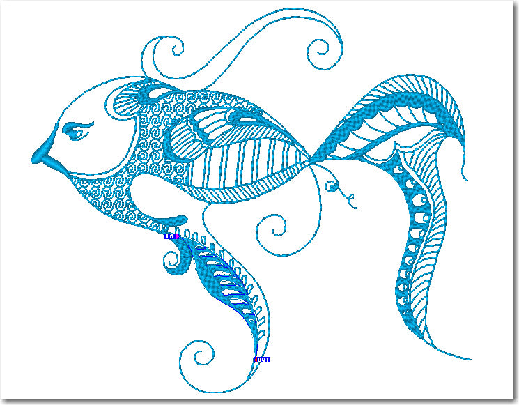 Matsaya Fish 10814 Machine Embroidery Designs