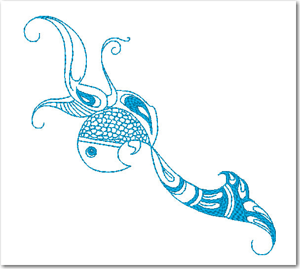 Matsaya Fish 10814 Machine Embroidery Designs
