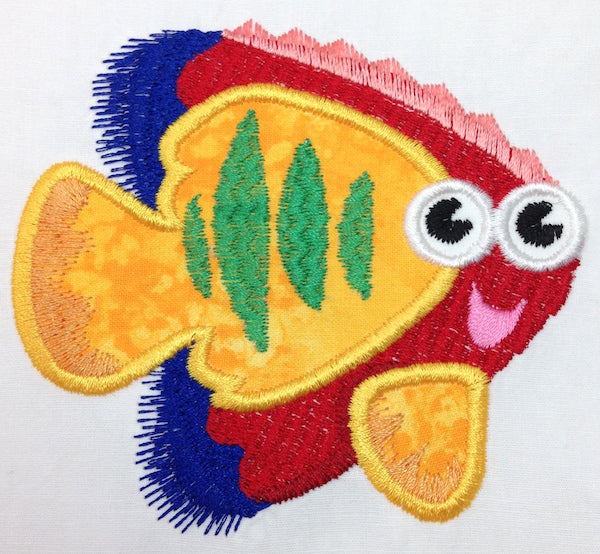 Ez Sea Friends Applique 11096 Machine Embroidery Designs