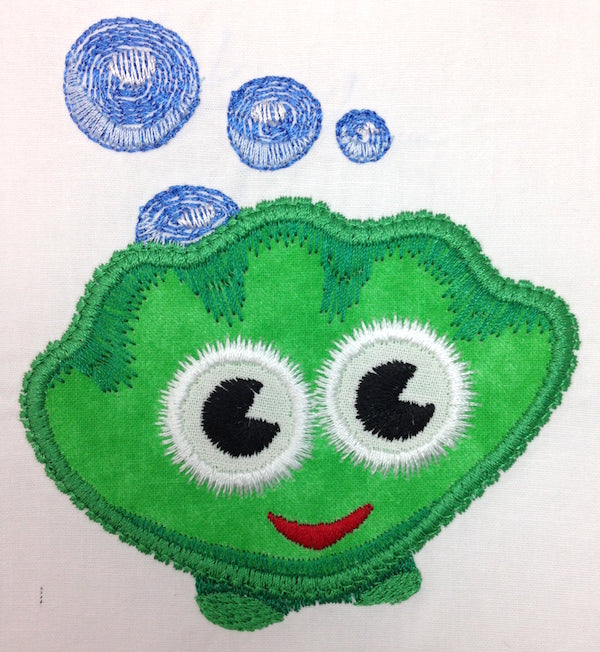 Ez Sea Friends Applique 11096 Machine Embroidery Designs