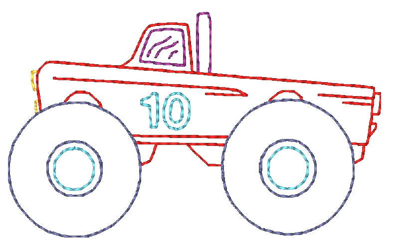 Multiline All Terrain Vehicles 11361 Machine Embroidery Designs