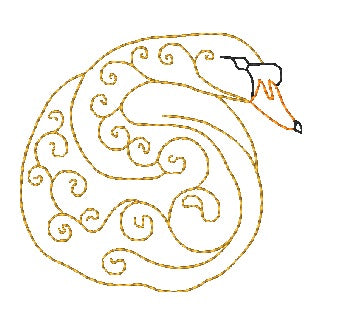 Delicate Swans 11187 Machine Embroidery Designs