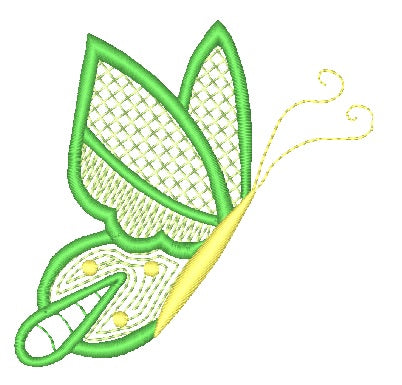 Colorlace Butterflies 11163 Machine Embroidery Designs