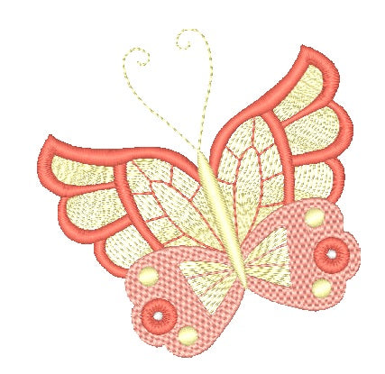 Colorlace Butterflies 11163 Machine Embroidery Designs