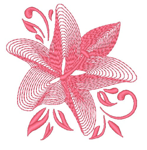 Ripple Flowers 11243 Machine Embroidery Designs