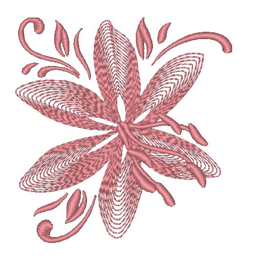 Ripple Flowers 11243 Machine Embroidery Designs