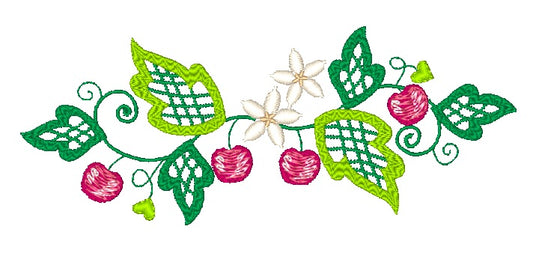 Cherry Blossom Cutwork ATWS-10203