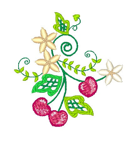 Cherry Blossom Cutwork ATWS-10203