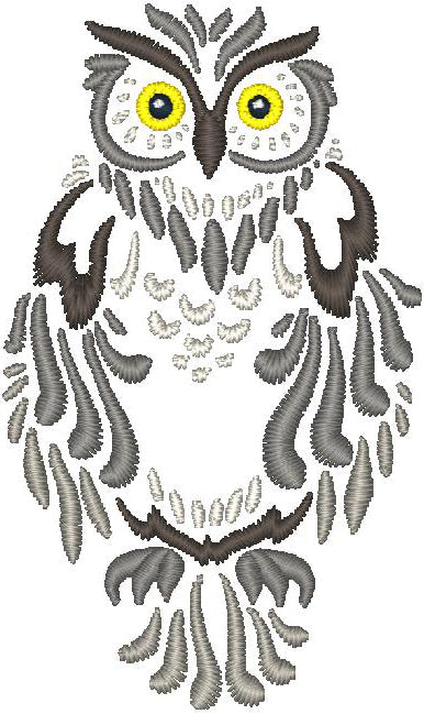 Beautiful Outline Owls ATWS-10352