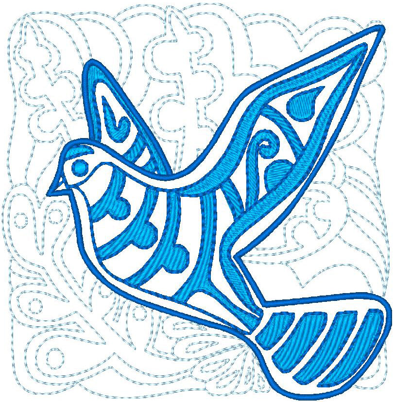 Abstract Bird Blocks ATWS-10345