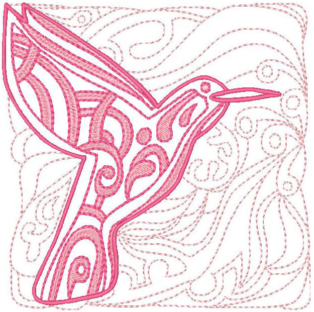 Abstract Bird Blocks ATWS-10345