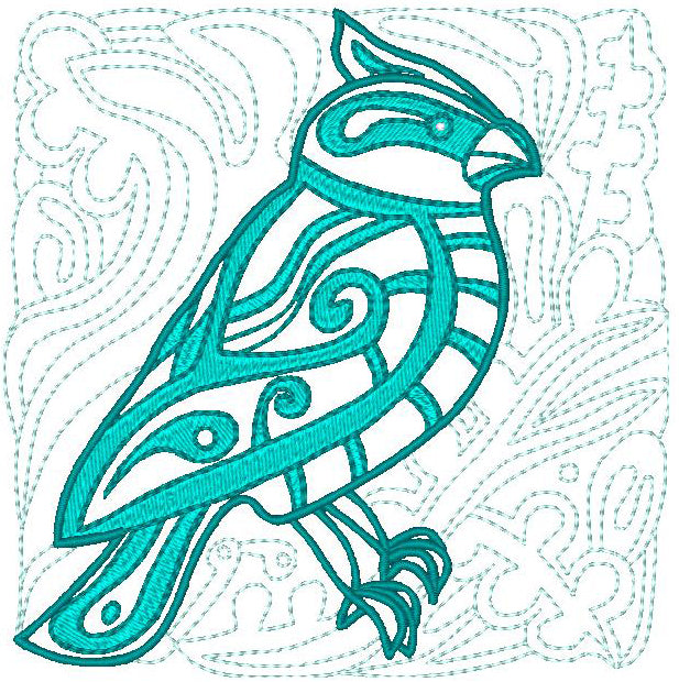 Abstract Bird Blocks ATWS-10345