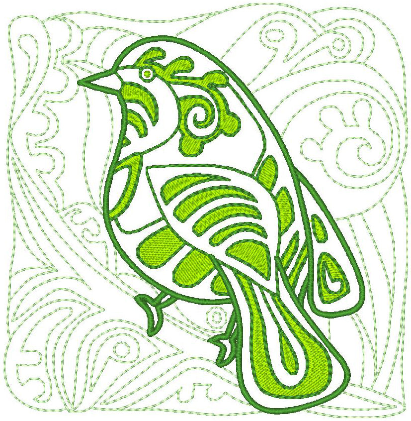 Abstract Bird Blocks ATWS-10345