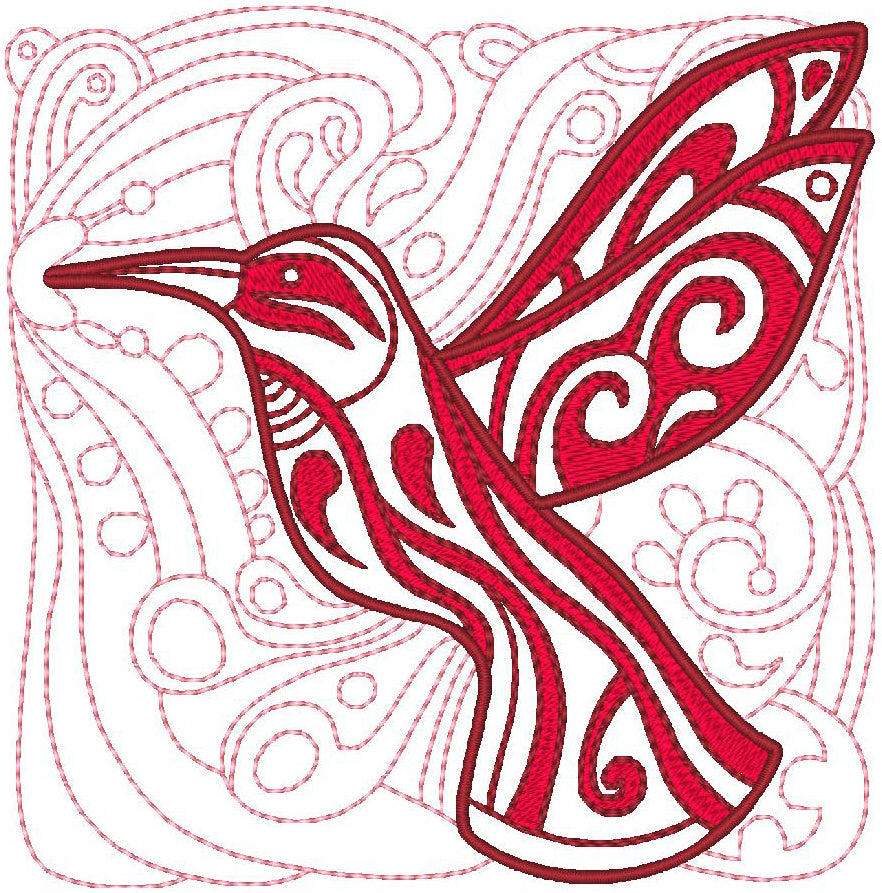 Abstract Bird Blocks ATWS-10345