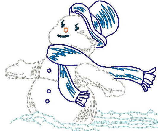 Snowman Color Sketches ATWS-10003