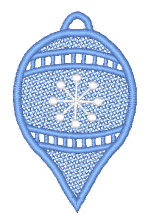 Cutwork Mylar Ornaments 10790
