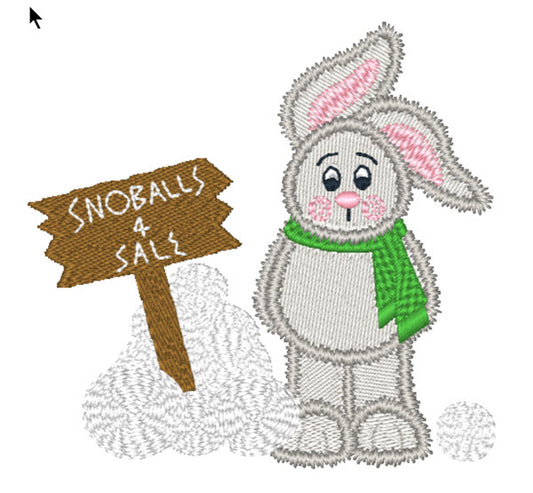 Bunnies - Snow ATWS-10094