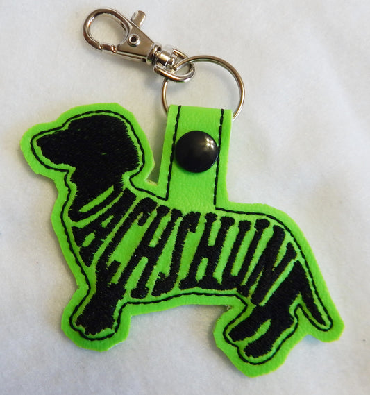 Dog Breed Key Fob Dachshund ATWS-10237