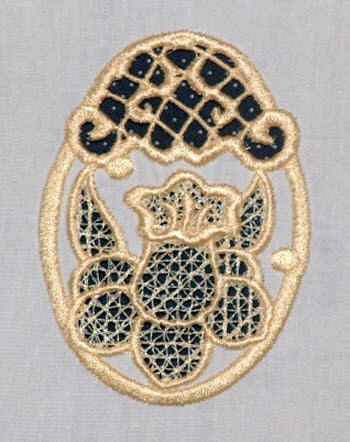 Cutwork Easter Eggs 11103 Machine Embroidery Designs