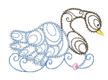Ornamental Birds 11273 Machine Embroidery Designs