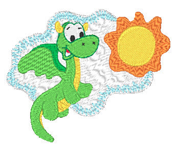 Dinosaurs-2 11204 Machine Embroidery Designs