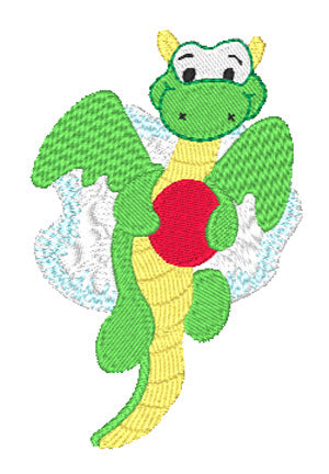 Dinosaurs-2 11204 Machine Embroidery Designs