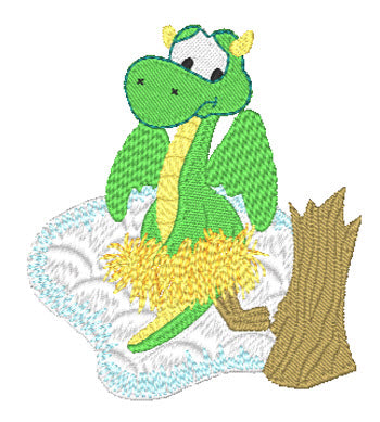 Dinosaurs-2 11204 Machine Embroidery Designs