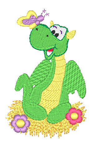 Dinosaurs-2 11204 Machine Embroidery Designs