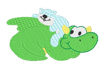 Dinosaurs-2 11204 Machine Embroidery Designs