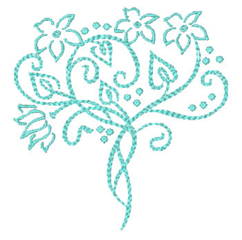 Art Deco Bouquets ATWS-10353