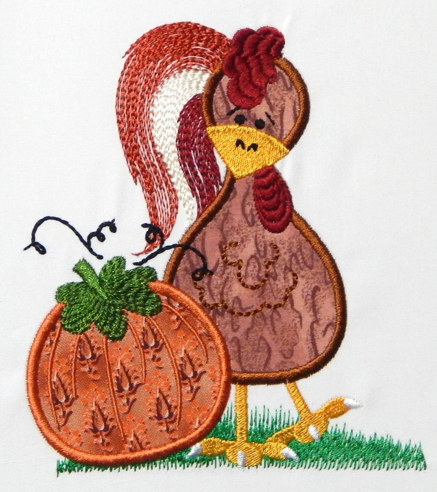 Autumn Poultry 1 Applique ATWS-10373
