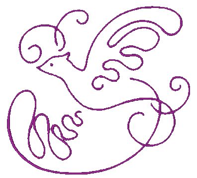 Art Deco Birds ATWS-10357