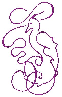 Art Deco Birds ATWS-10357