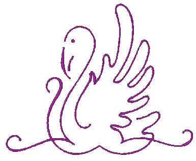 Art Deco Birds ATWS-10357