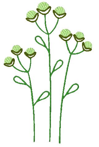 Bright-Blooms 10628 Machine Embroidery Designs