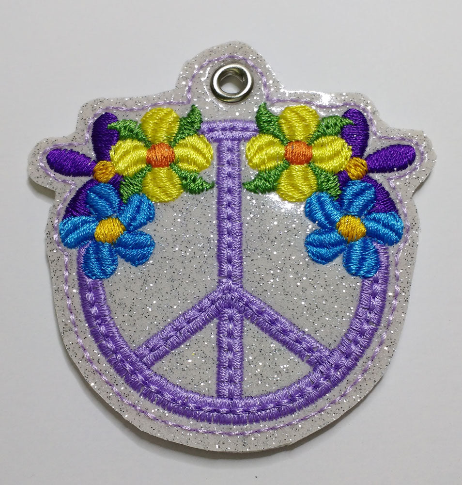 Flower Power Key Fobs In-The-Hoop for 4x4 & 5x7 ATWS-10335