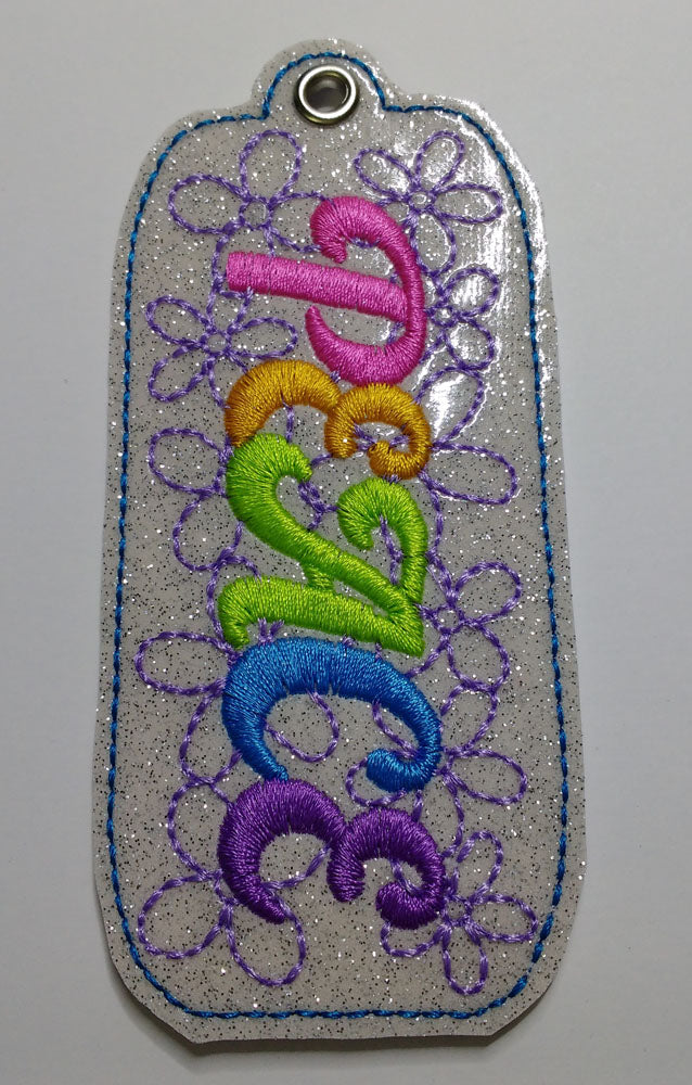 Flower Power Key Fobs In-The-Hoop for 4x4 & 5x7 ATWS-10335