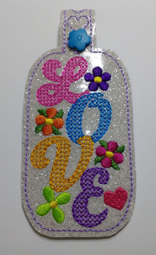 Flower Power Key Fobs In-The-Hoop for 4x4 & 5x7 ATWS-10335