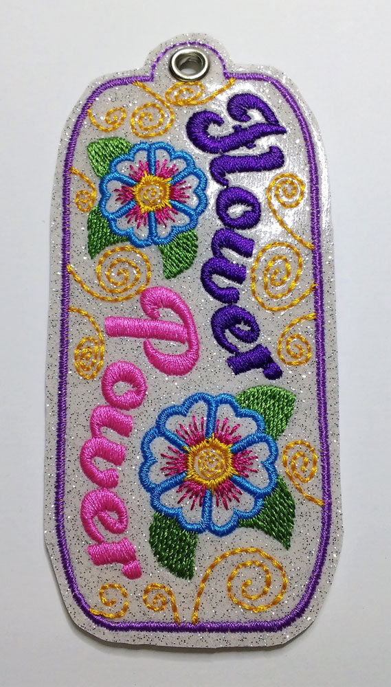 Flower Power Key Fobs In-The-Hoop for 4x4 & 5x7 ATWS-10335