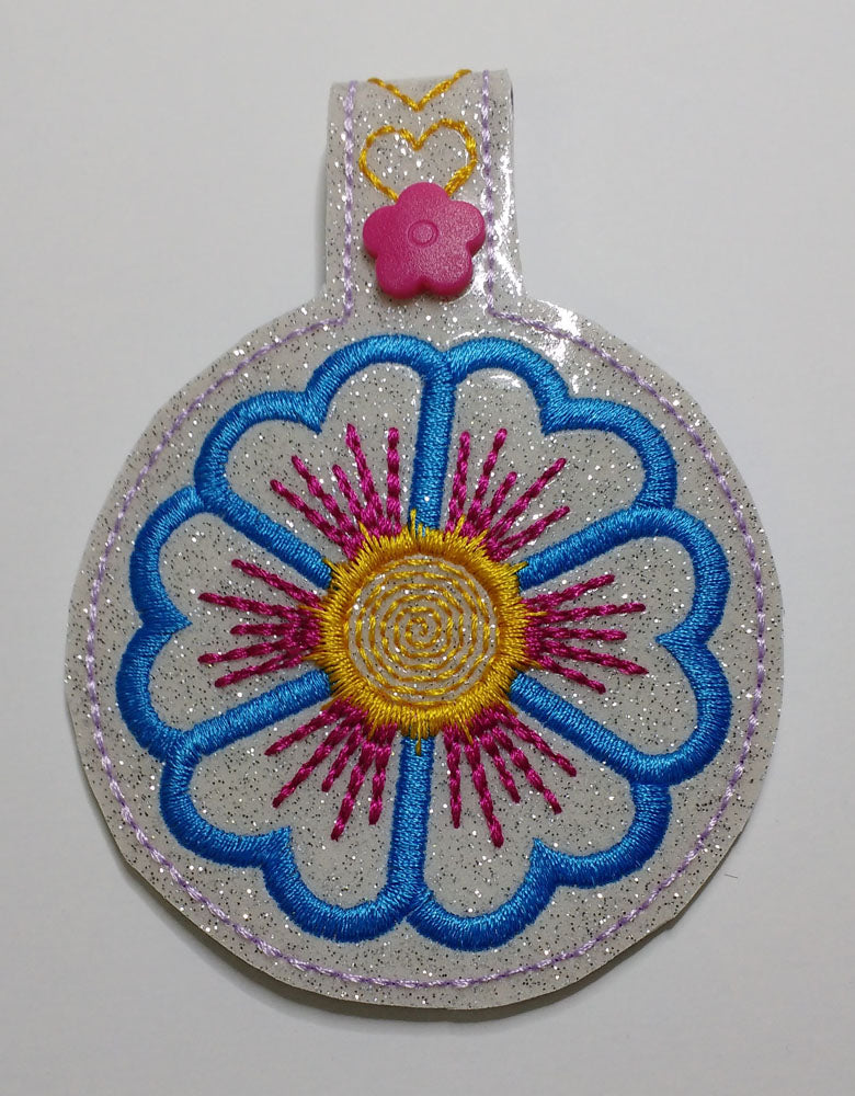 Flower Power Key Fobs In-The-Hoop for 4x4 & 5x7 ATWS-10335