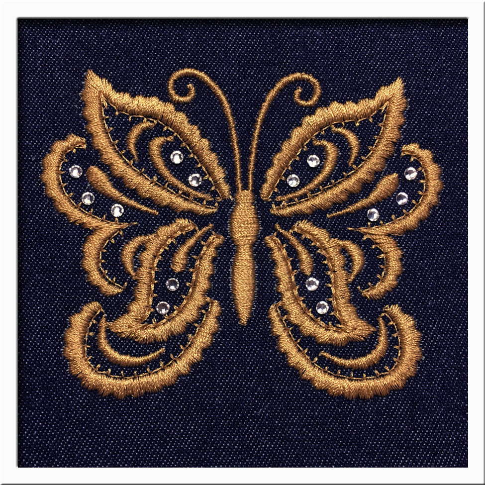 Butterfly One Color [4x4 & 5x7} 11319 Machine Embroidery Designs