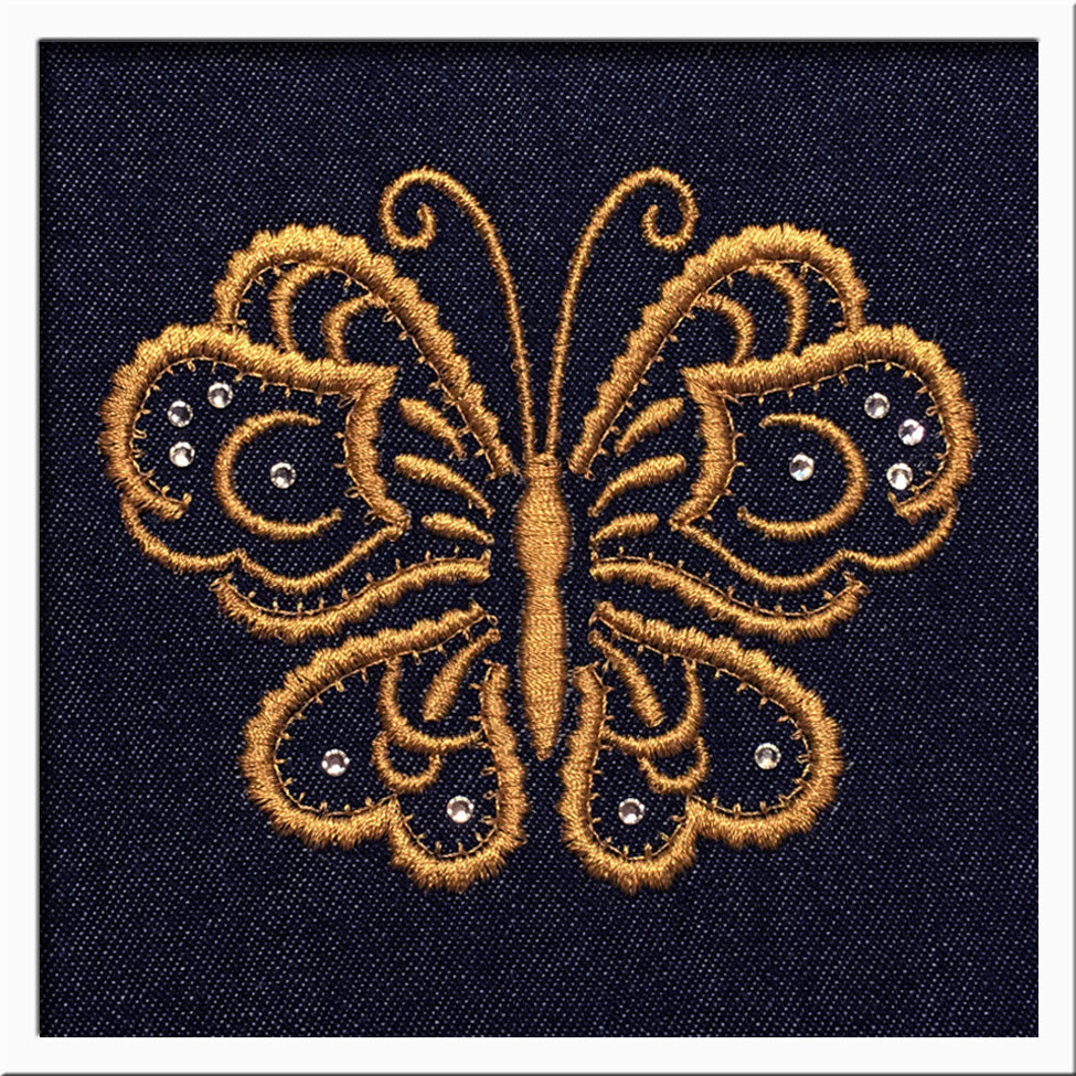 Butterfly One Color [4x4 & 5x7} 11319 Machine Embroidery Designs